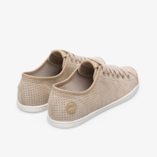 Camper Uno Womens Sneakers US-16799 Beige Online Clearance